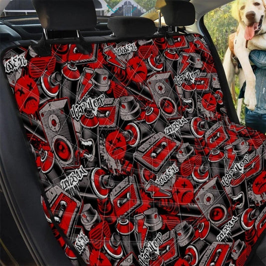 Urban Graffiti HipHop Print Pet Car Seat Cover