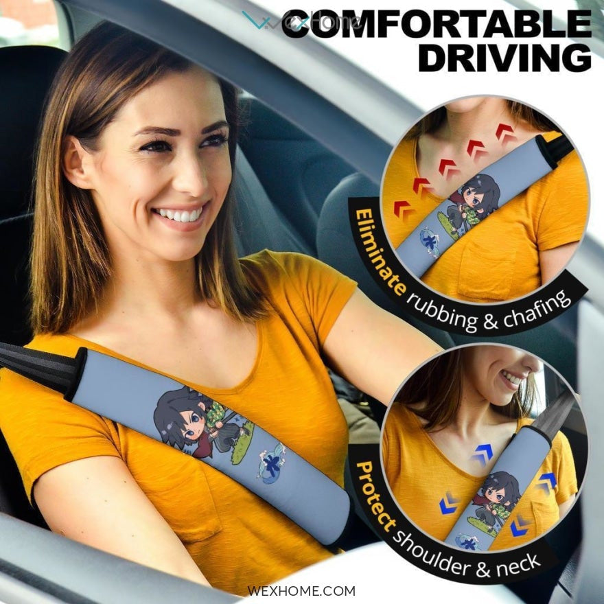 Giyu Tomioka Seat Belt Covers