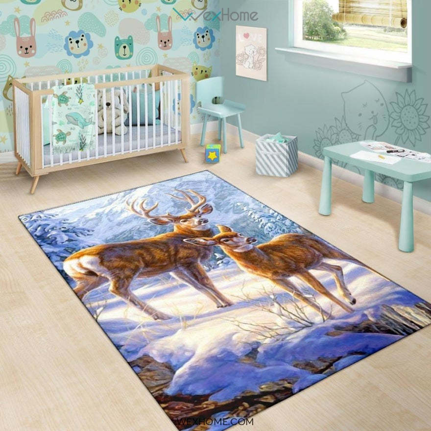 Valentine's Day Real Tree Camouflage Couple Deer