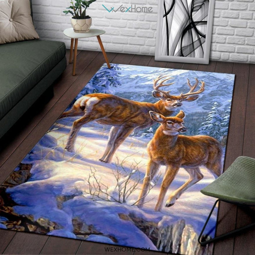 Valentine's Day Real Tree Camouflage Couple Deer