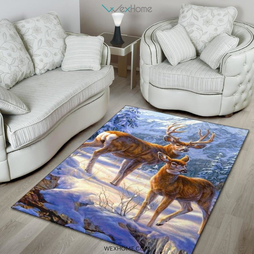 Valentine's Day Real Tree Camouflage Couple Deer