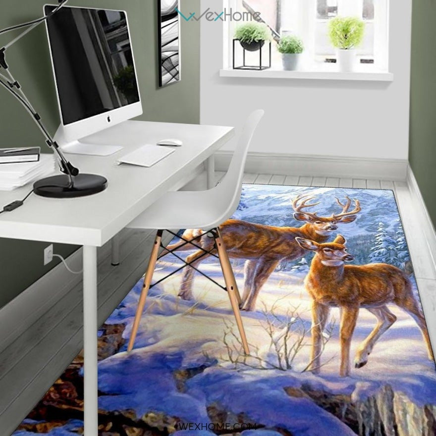 Valentine's Day Real Tree Camouflage Couple Deer