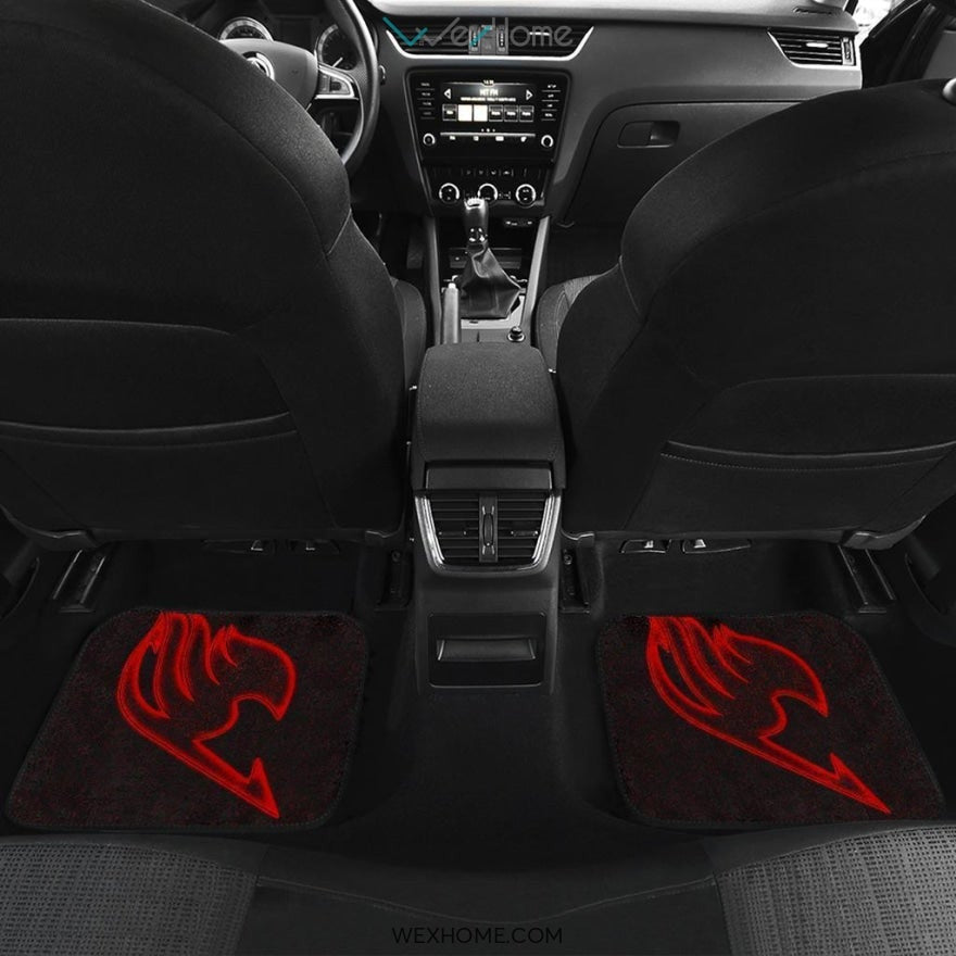 Natsu Dragneel Front And Back Car Mats