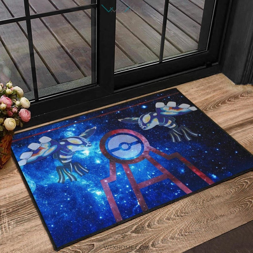 Pokemon Anime Kyogre Water Pokemon Fantastic Galaxy Door Mat Home Decor