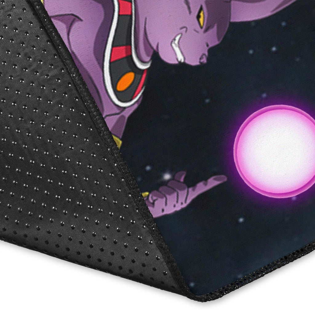 Dragon Ball Anime DB Goku Vs Villains Golden Shenron Dragon Area Rug Home Decor