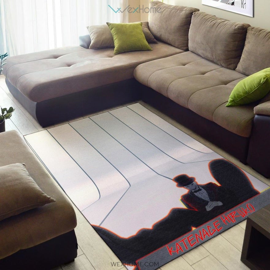 Horror Movie Katenage Hiruko Black Bullet Sitting Area Rug Home Decor