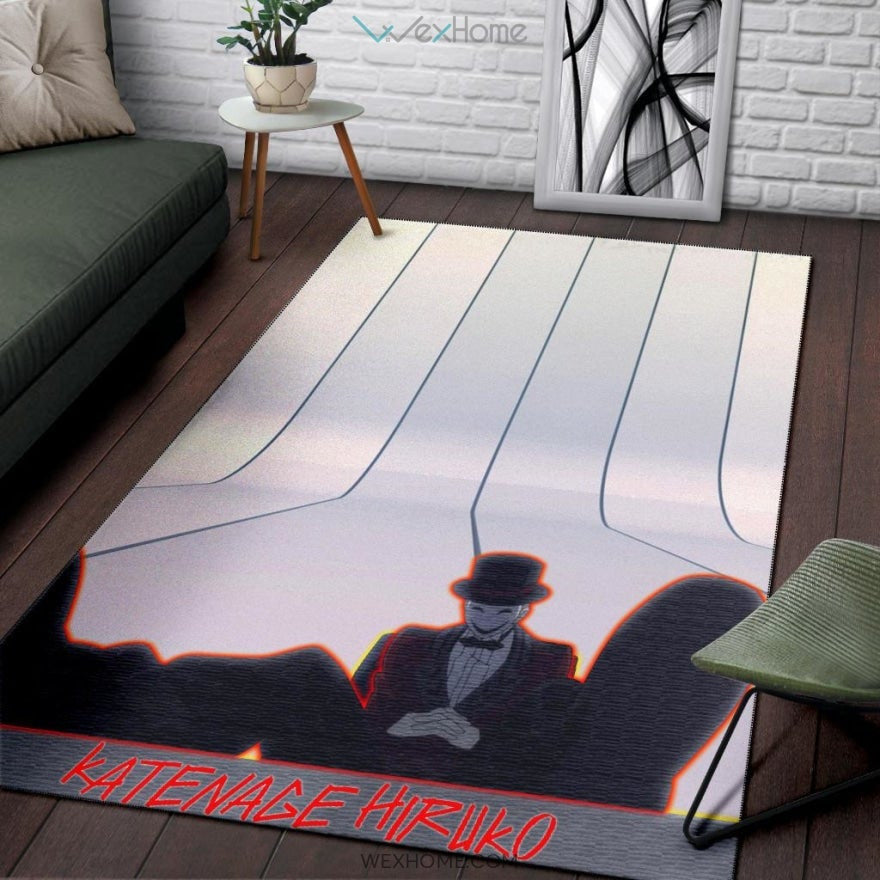 Horror Movie Katenage Hiruko Black Bullet Sitting Area Rug Home Decor