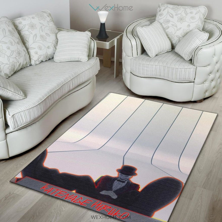 Horror Movie Katenage Hiruko Black Bullet Sitting Area Rug Home Decor