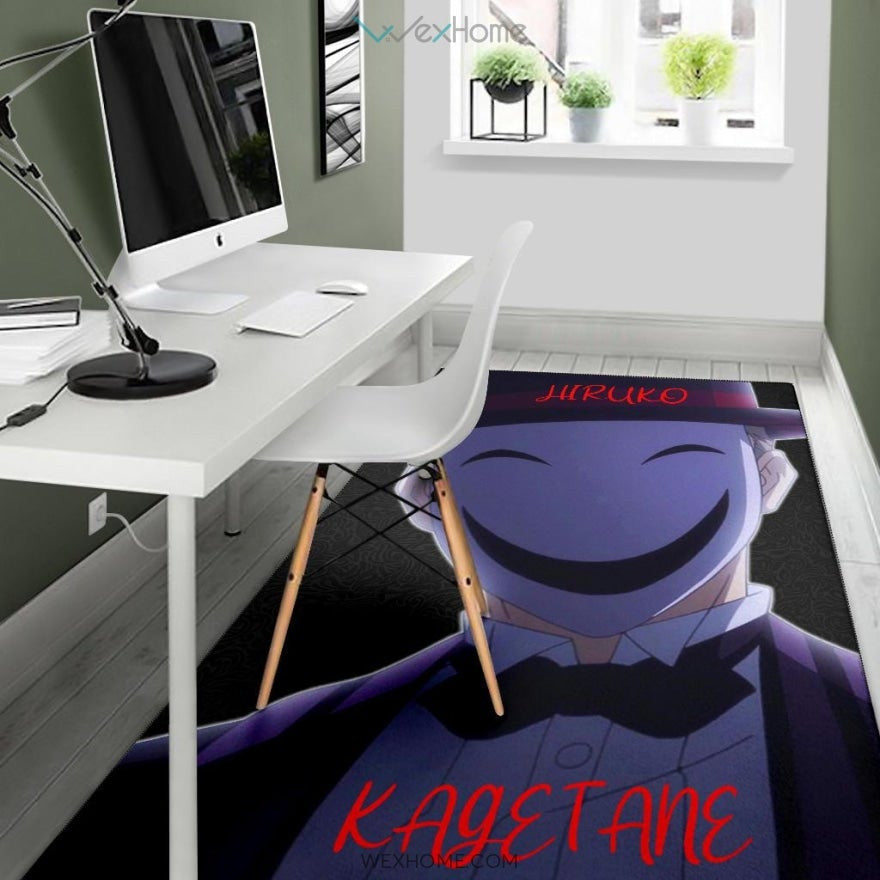 Horror Movie Hiruko Kagetane From Black Bullet Area Rug Home Decor