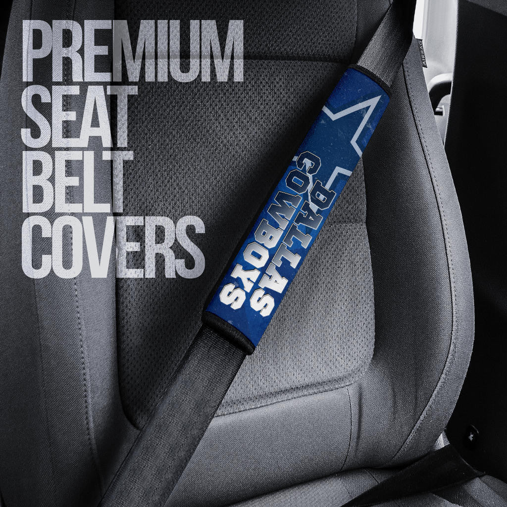 Dallas Football Cowboys American Player 55 Superstar Score Champion Seat Belt Covers
