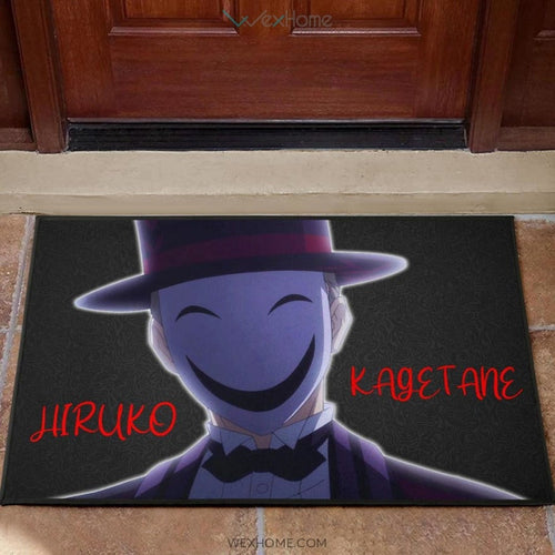 Horror Movie Hiruko Kagetane From Black Bullet Door Mat Home Decor