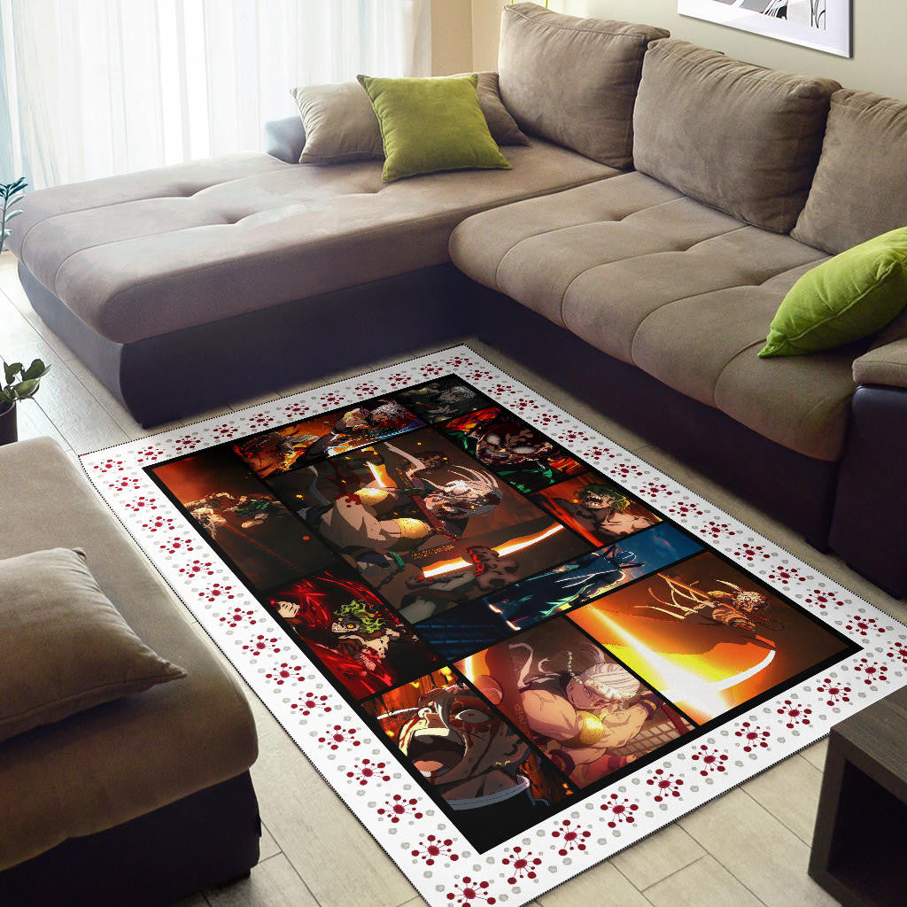 Uzui Tengen Area Rug Anime Home Decor Custom For Fans NA030403