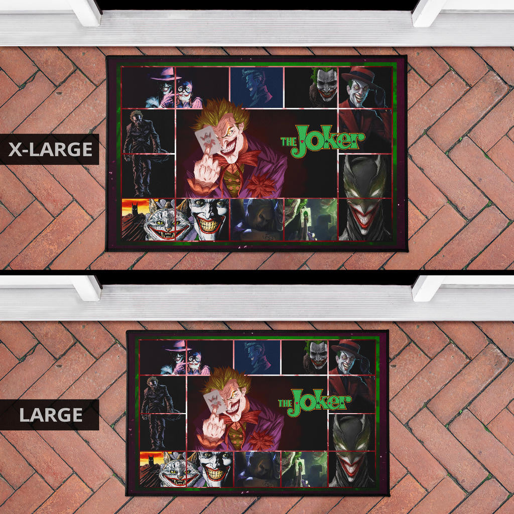 Joker The Clown Door Mat Movie Home Decor Custom For Fans NT030901