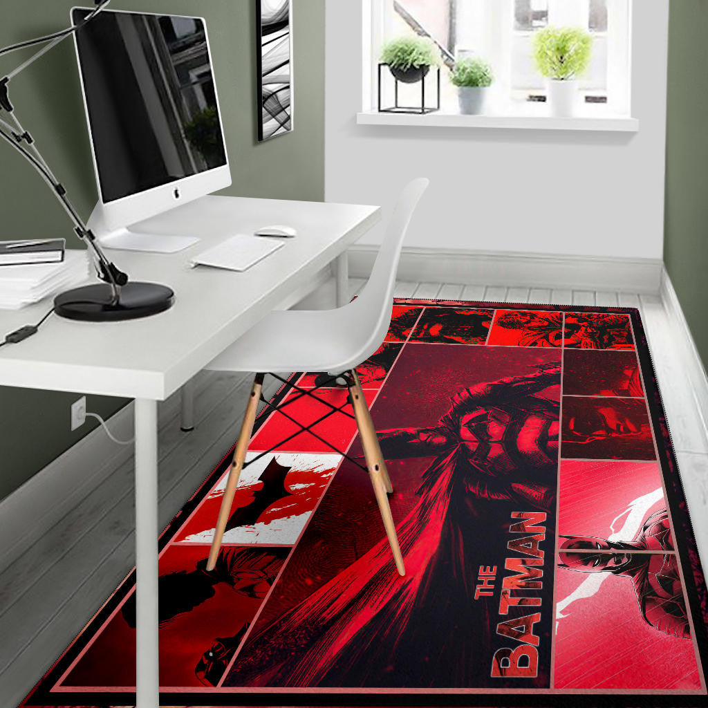 The Bat Man Area Rug Movie Home Decor Custom For Fans NT030803
