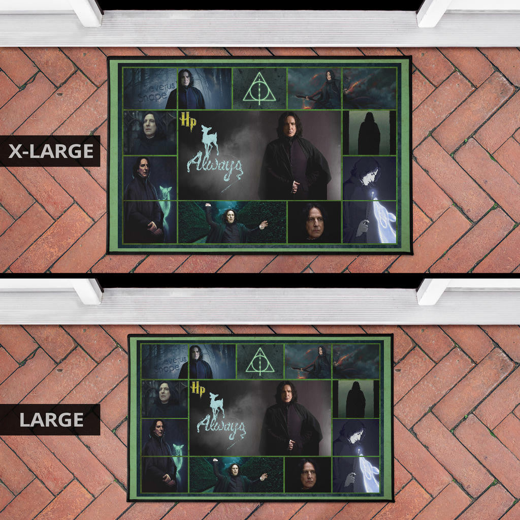 Severus Snape Harry Potter Door Mat Movie Home Decor Custom For Fans NT031702