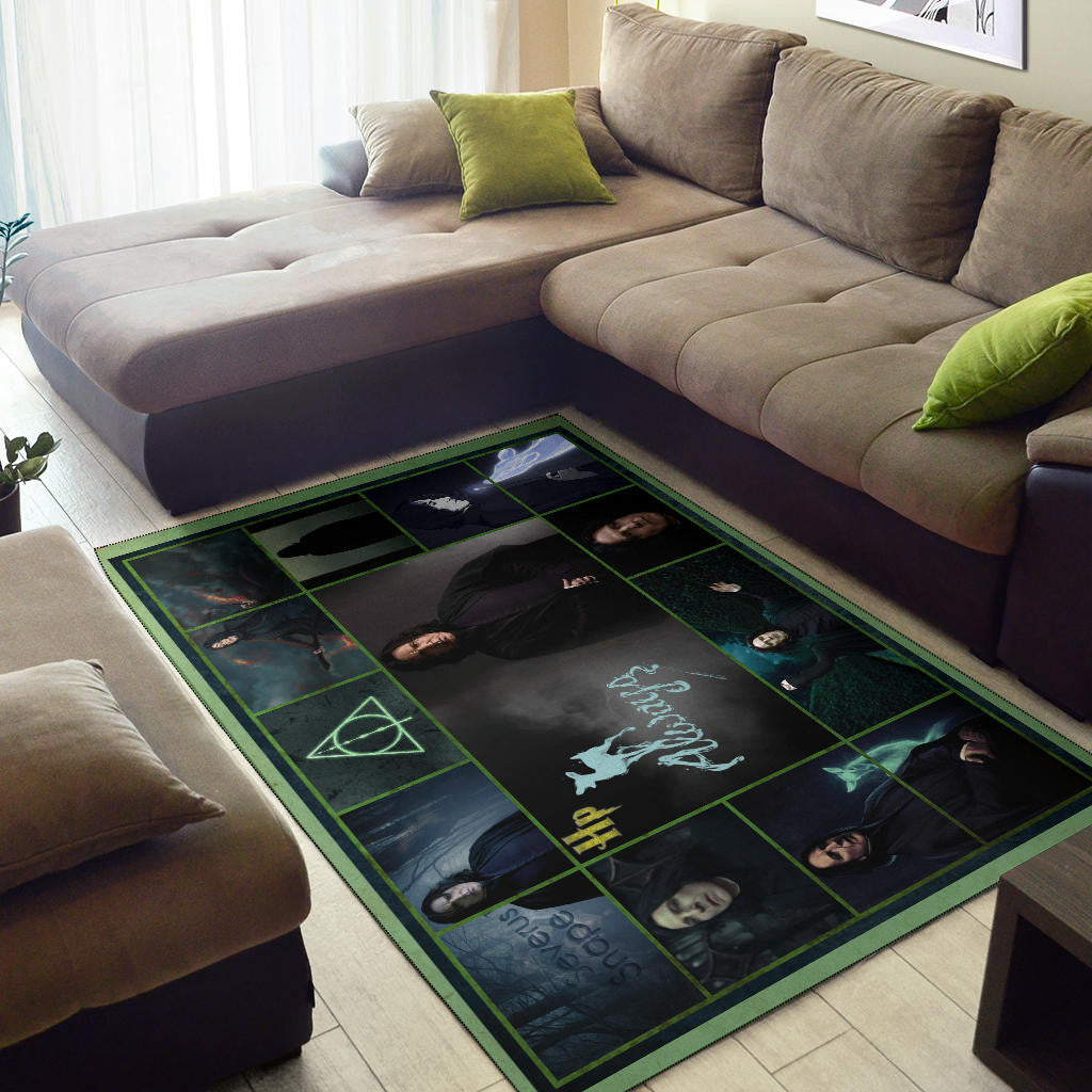 Severus Snape Harry Potter Area Rug Movie Home Decor Custom For Fans NT031702
