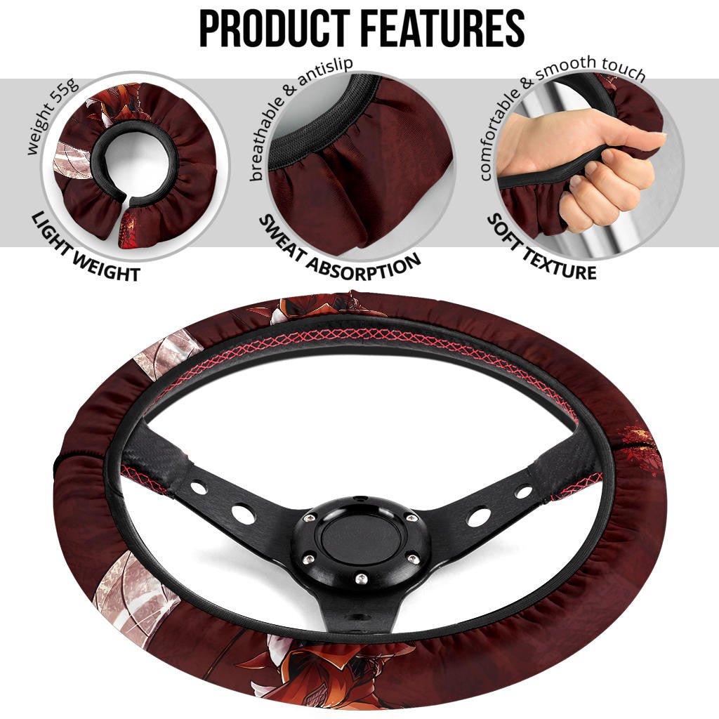 Levi Ackerman Attack On Titan Seat Belt Covers Anime Car Accessories Custom For Fans NA032504