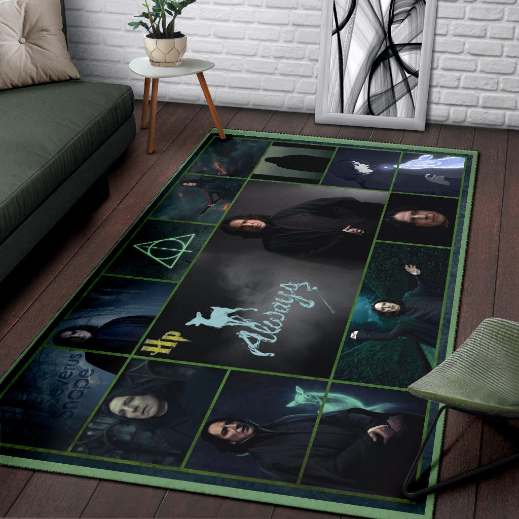 Severus Snape Harry Potter Area Rug Movie Home Decor Custom For Fans NT031702