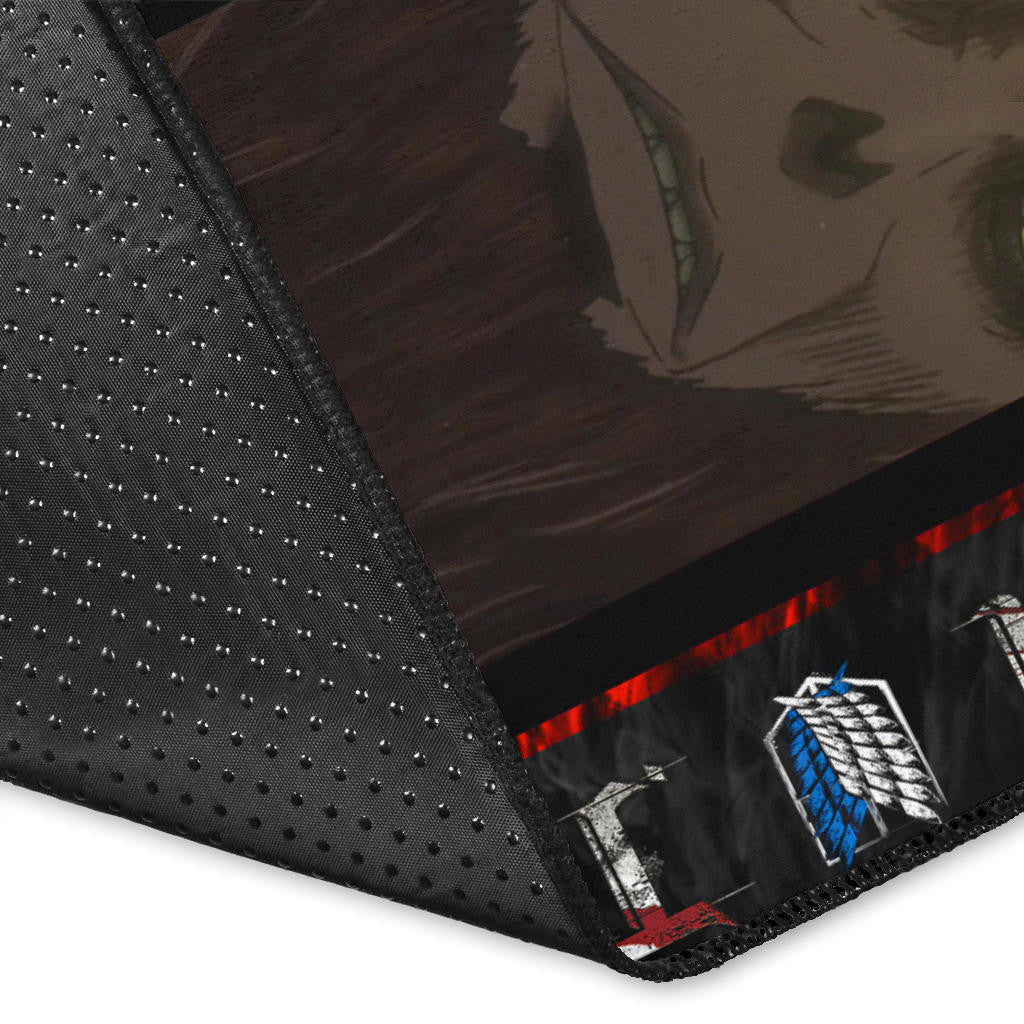 Beast Titan Vs Levi Attack On Titan Area Rug Anime Home Decor Custom For Fans NA032803