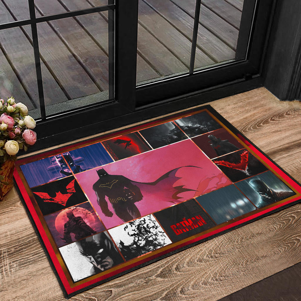 The Bat Man Dark Knight Door Mat Movie Home Decor Custom For Fans NT031401