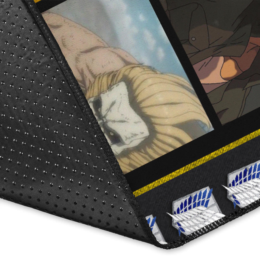 Jaw Titan Attack On Titan Area Rug Anime Home Decor Custom For Fans NA032801
