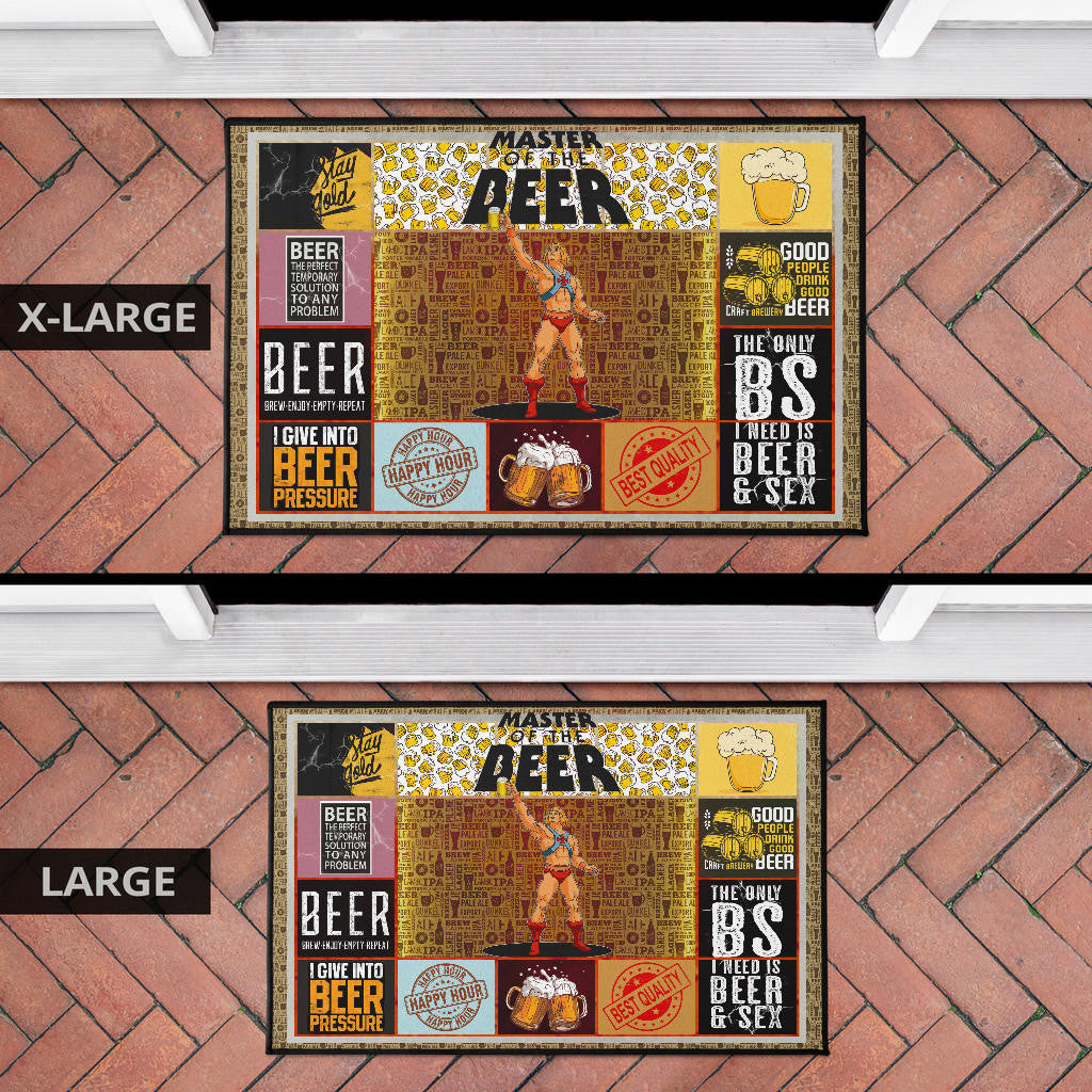 Drinking Craft Beer Door Mat Hobby Home Decor Custom For Fans NT032302