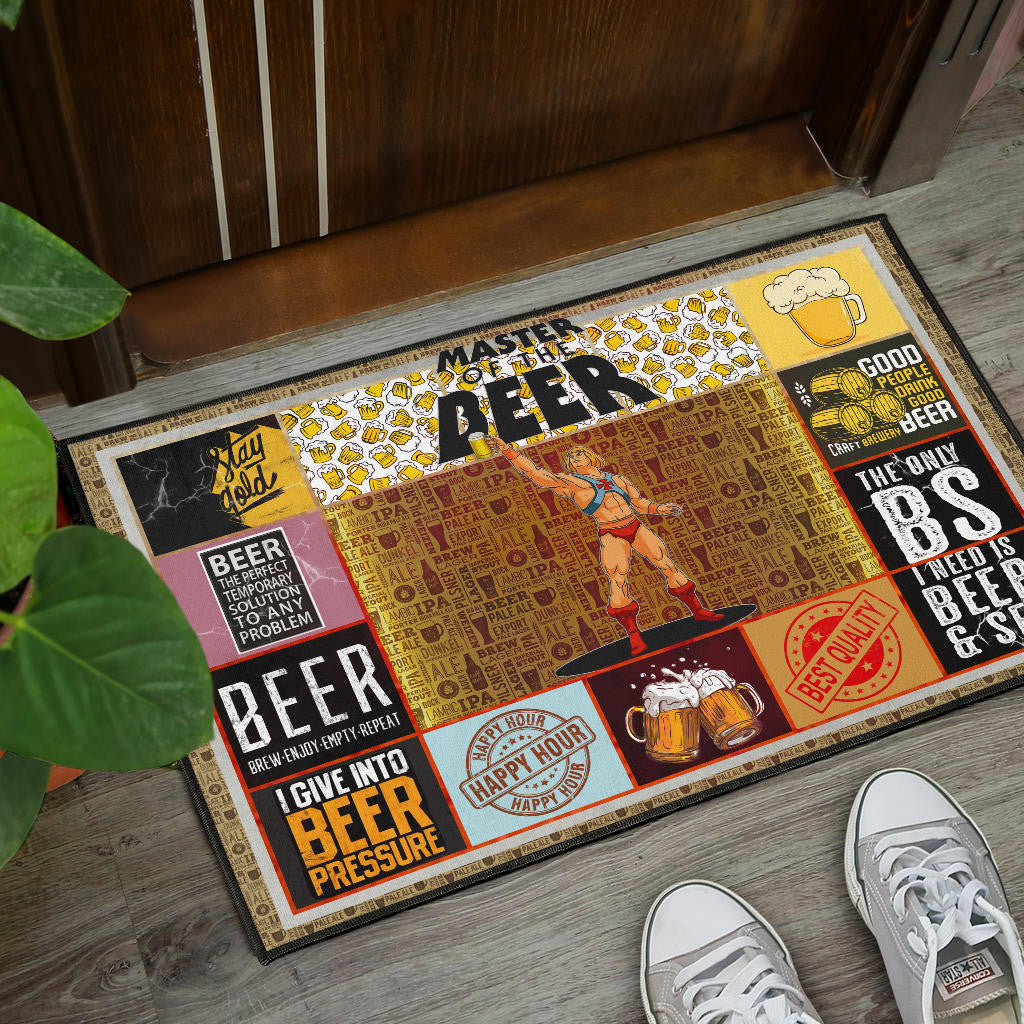 Drinking Craft Beer Door Mat Hobby Home Decor Custom For Fans NT032302