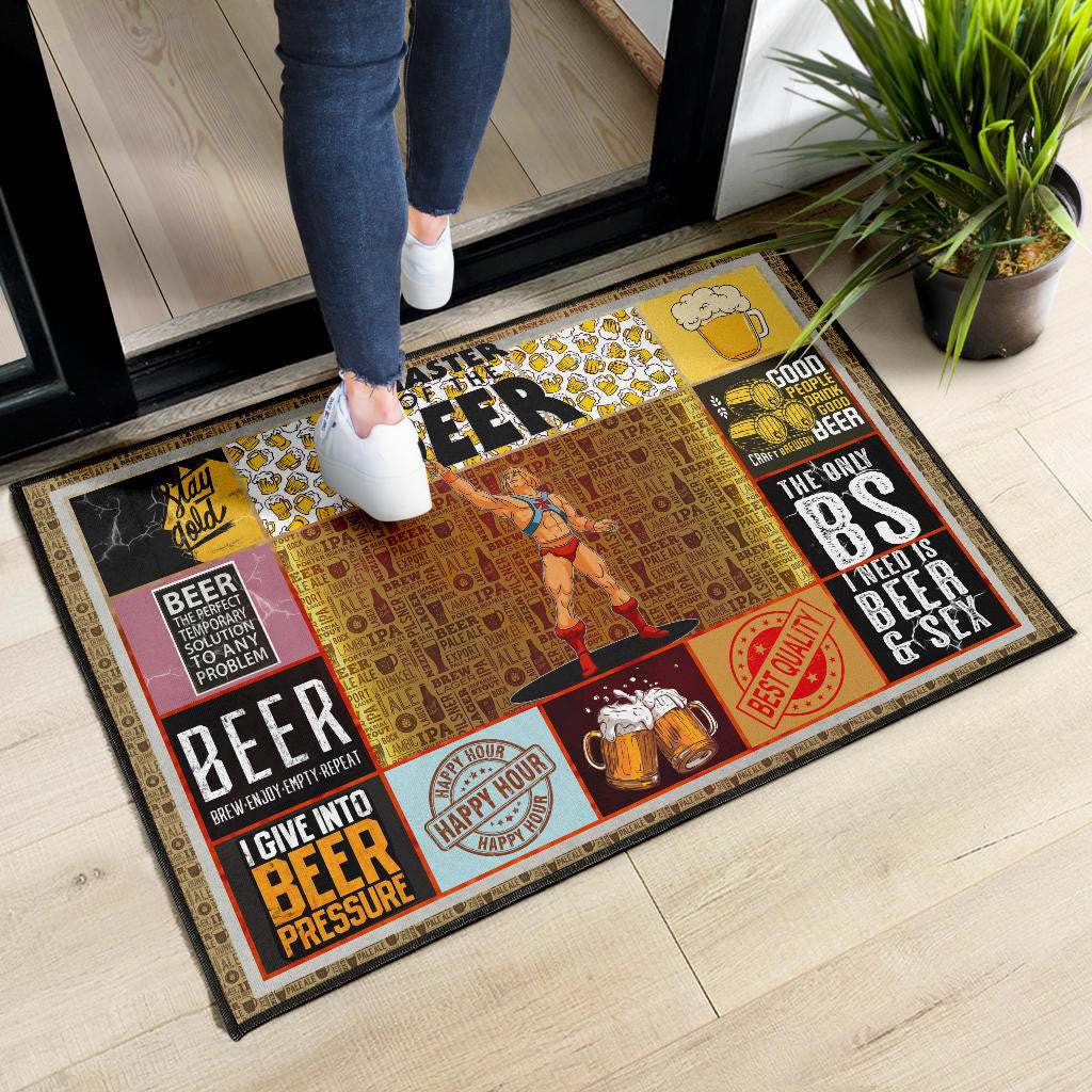 Drinking Craft Beer Door Mat Hobby Home Decor Custom For Fans NT032302