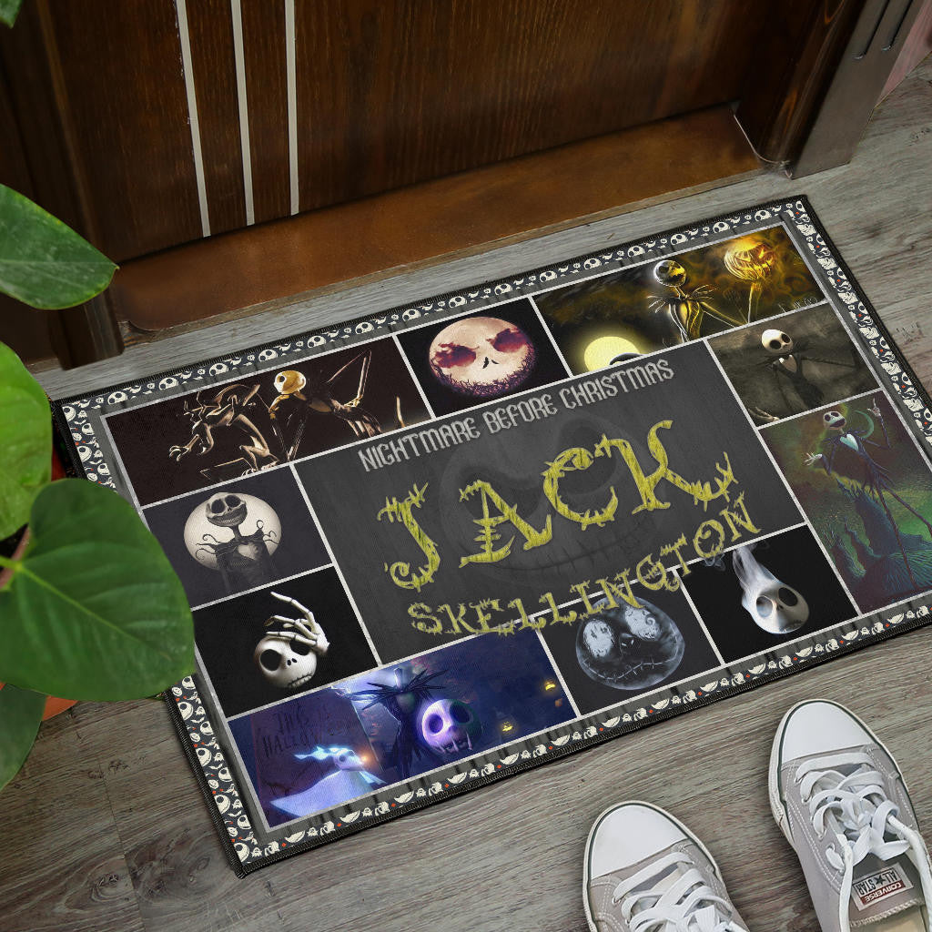 Jack Skellington The Nightmare Before Christmas Area Rug Cartoon Home Decor Custom For Fans NT032501