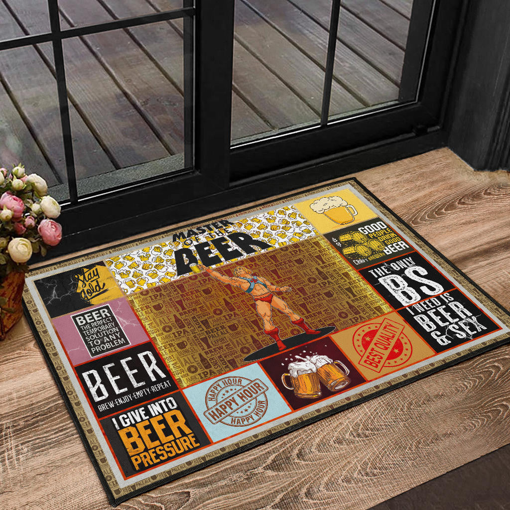 Drinking Craft Beer Door Mat Hobby Home Decor Custom For Fans NT032302