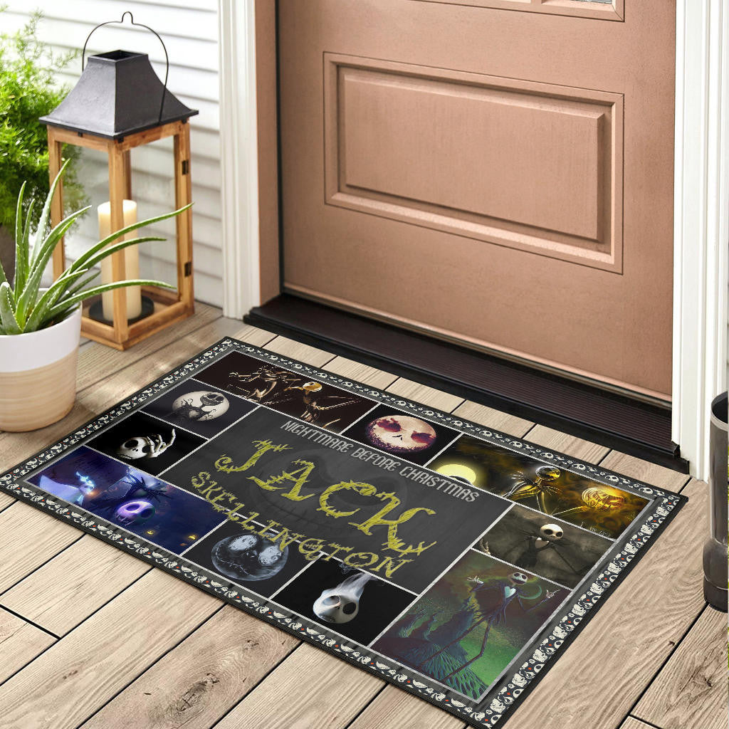 Jack Skellington The Nightmare Before Christmas Area Rug Cartoon Home Decor Custom For Fans NT032501