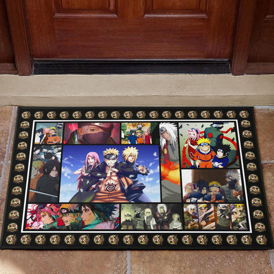 Team 7 Jiraiya Naruto Door Mat Anime Home Decor Custom For Fans NA030302