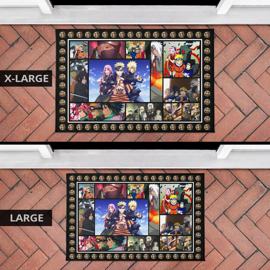 Team 7 Jiraiya Naruto Door Mat Anime Home Decor Custom For Fans NA030302