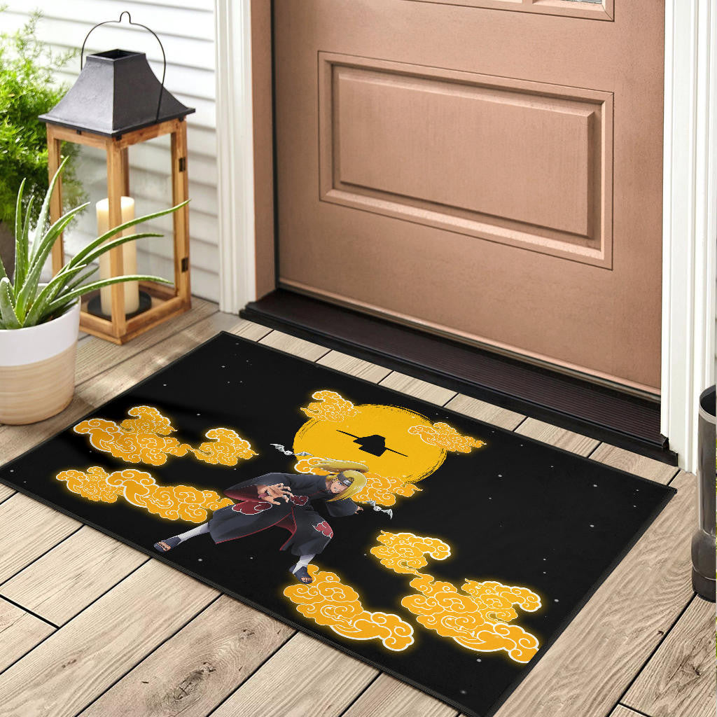 Deidara Akatsuki Naruto Door Mat Anime Home Decor Custom For Fans NA021803