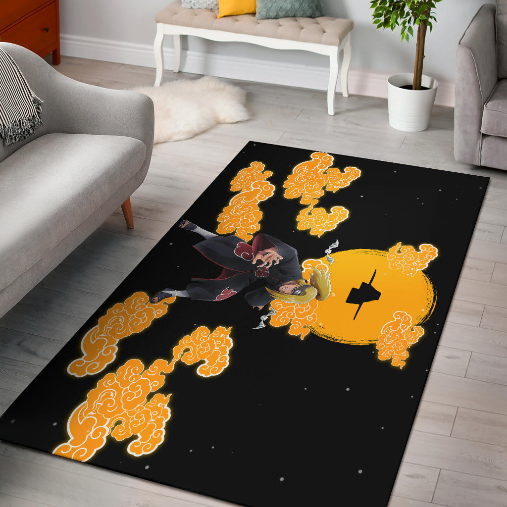 Deidara Akatsuki Naruto Area Rug Anime Home Decor Custom For Fans NA021803