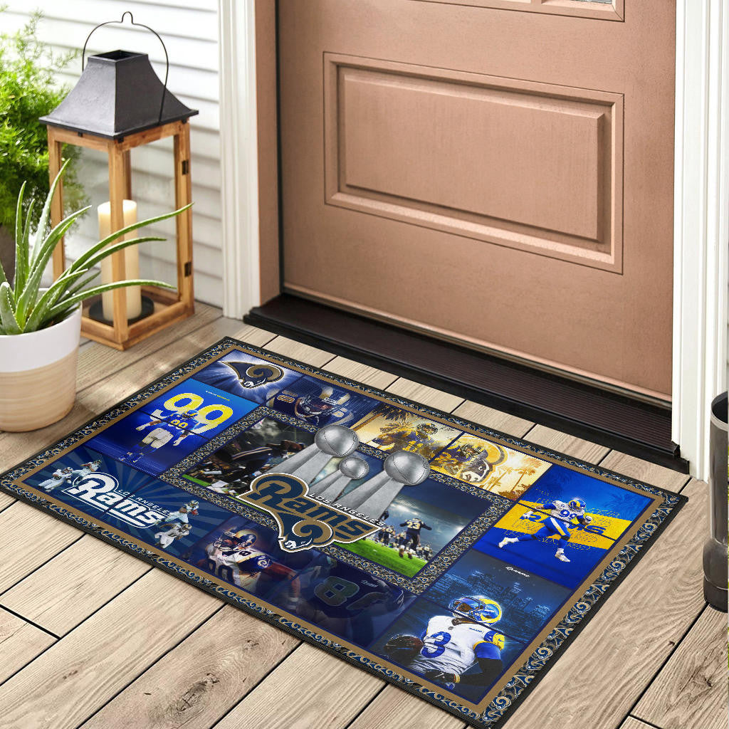Los Angeles Players Rams Door Mat American Football Home Decor Custom For Fans