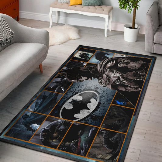 The Bat Man Area Rug Movie Home Decor Custom For Fans NT022204