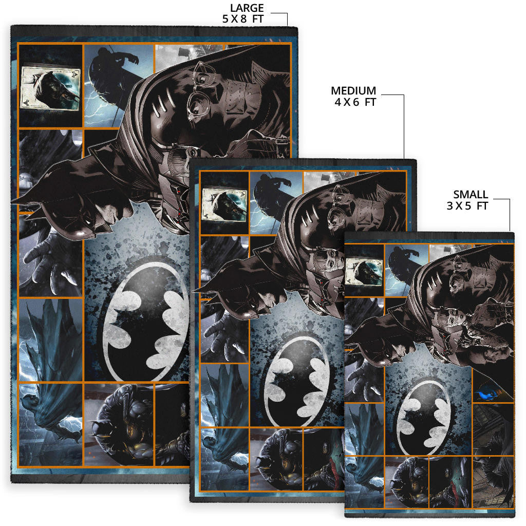 The Bat Man Area Rug Movie Home Decor Custom For Fans NT022204