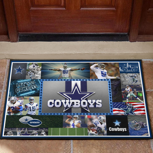Dallas Players Cowboys Door Mat American Football Home Decor Custom For Fans