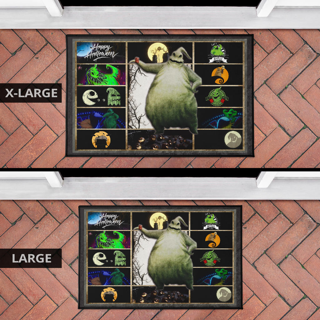 Oogie Boogie The Nightmare Before Christmas Door Mat Cartoon Home Decor Custom For Fans NT033001