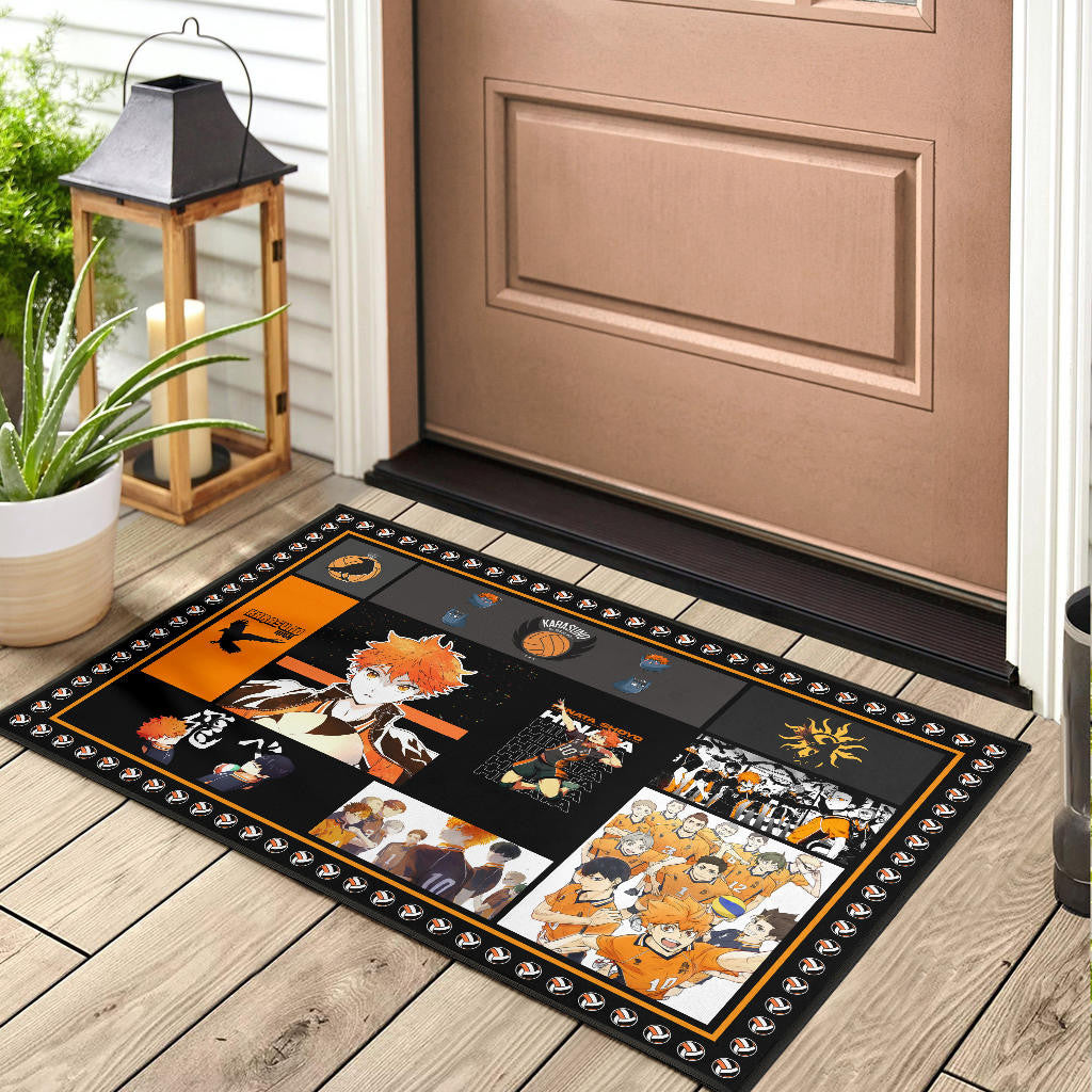 Karasuno High Haikyuu Door Mat Anime Home Decor Custom For Fans NA041501
