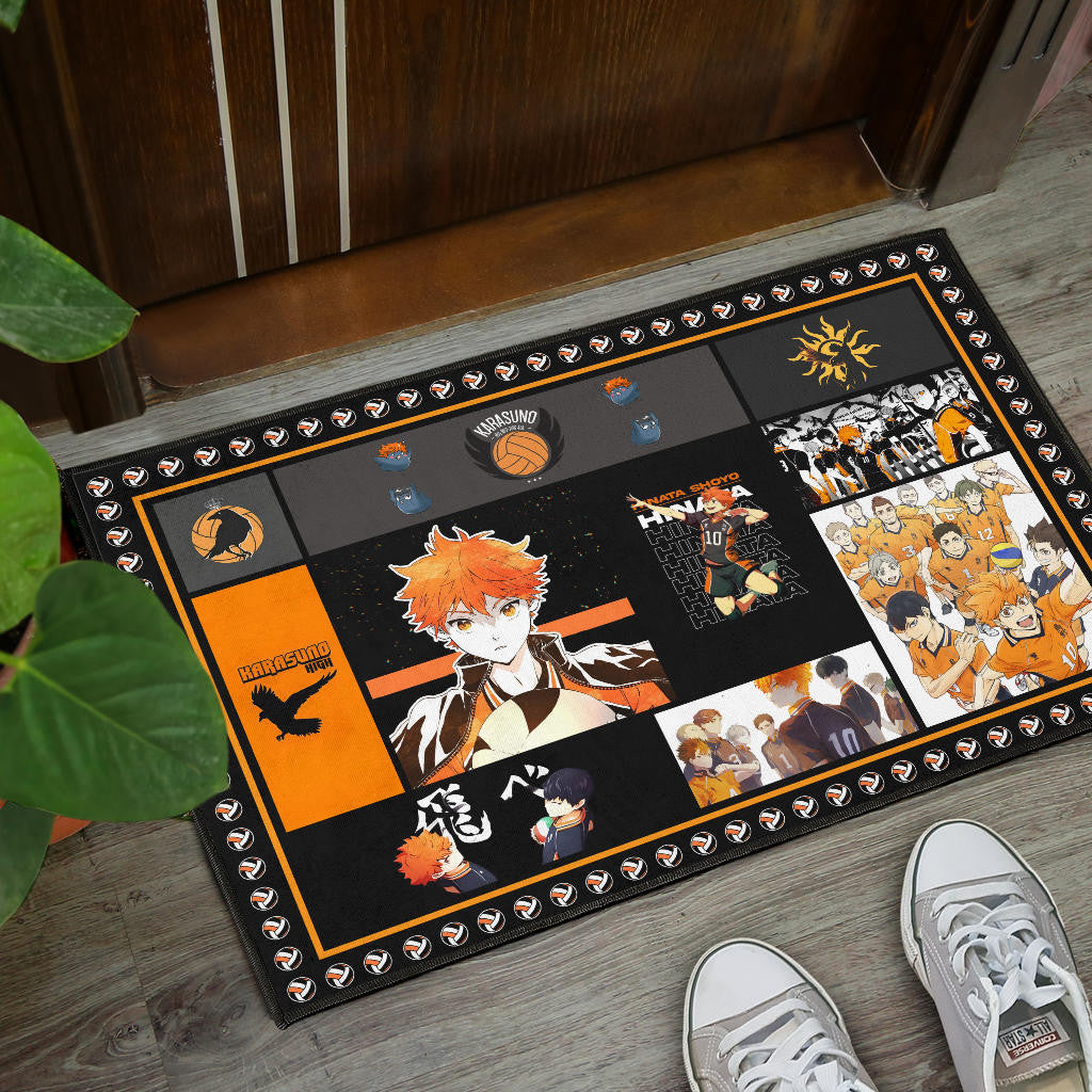 Karasuno High Haikyuu Door Mat Anime Home Decor Custom For Fans NA041501
