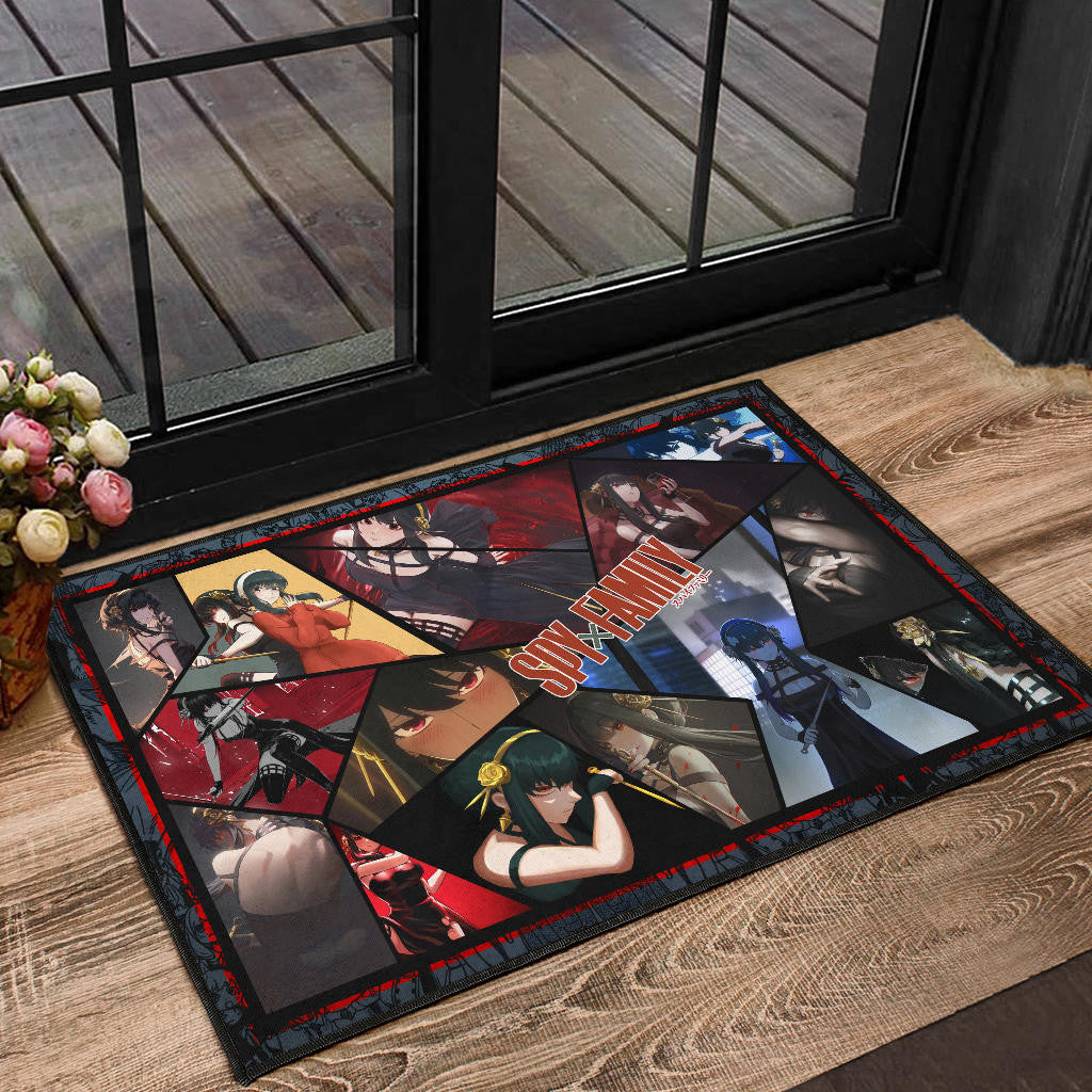 Yor Forger Spy x Family Door Mat Anime Home Decor Custom For Fans NA042701