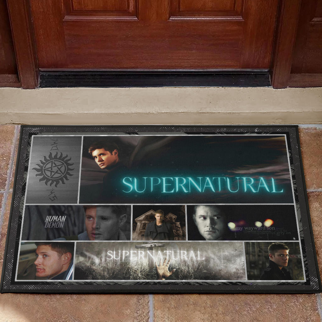 Dean Winchester Supernatural Door Mat Movie Home Decor Custom For Fans NT041204