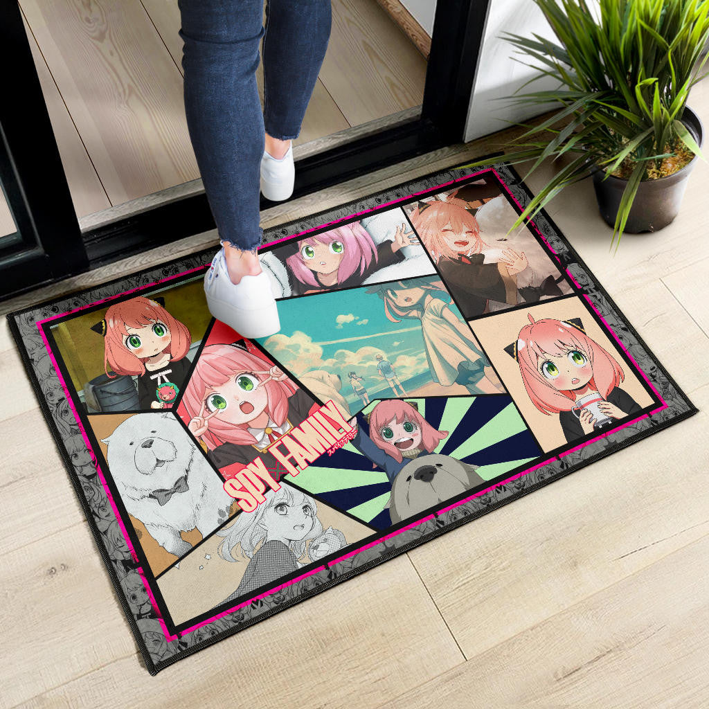 Anya Forger Spy x Family Door Mat Anime Home Decor Custom For Fans NA042702