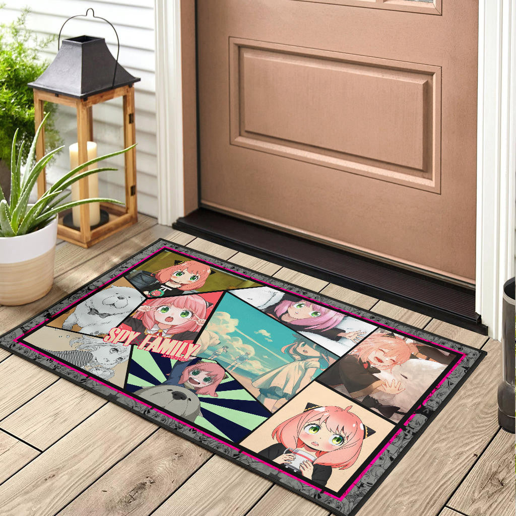 Anya Forger Spy x Family Door Mat Anime Home Decor Custom For Fans NA042702