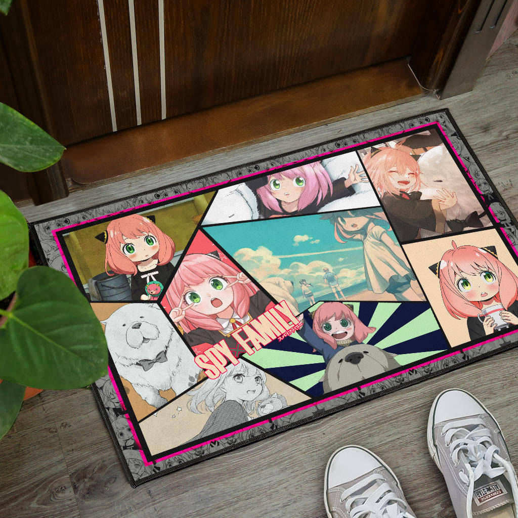 Anya Forger Spy x Family Door Mat Anime Home Decor Custom For Fans NA042702