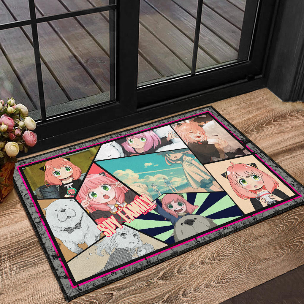 Anya Forger Spy x Family Door Mat Anime Home Decor Custom For Fans NA042702