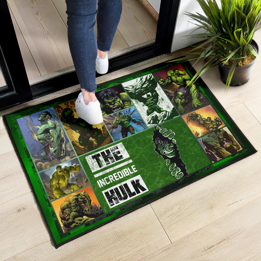 Angry Hulk The Incredible Hulk Door Mat Movie Home Decor Custom For Fans NT042004