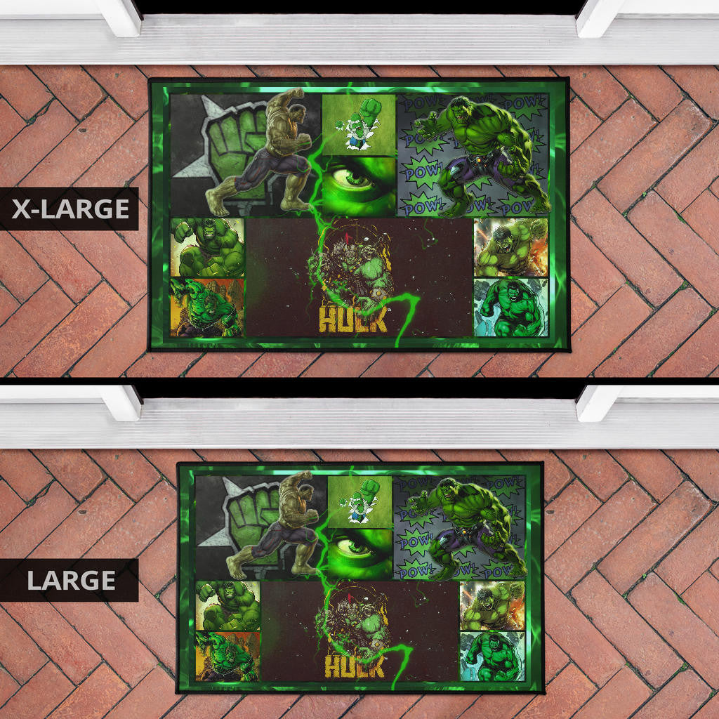 Angry Hulk The Incredible Hulk Door Mat Movie Home Decor Custom For Fans NT042202
